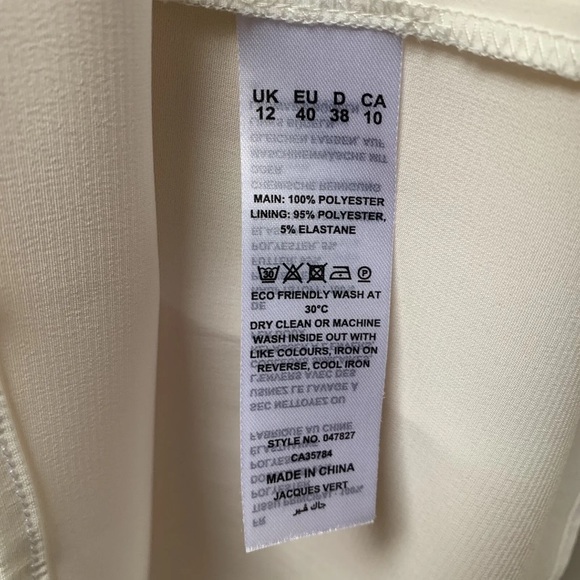 Jacques Vert floral maxi dress size 12 - Picture 7 of 8